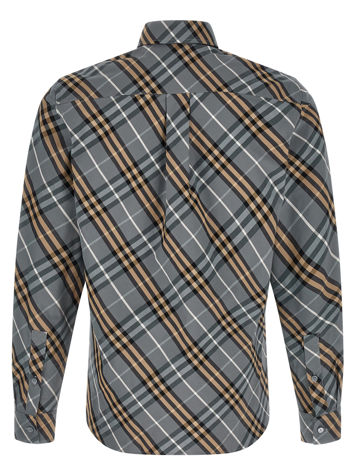 Burberry Multicolor Cotton Shirt With Details