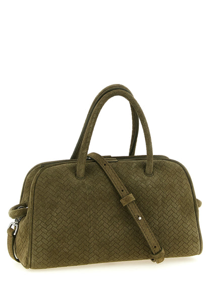 Sac à main Le Petit Turismo en cuir bicolore Jacquemus
