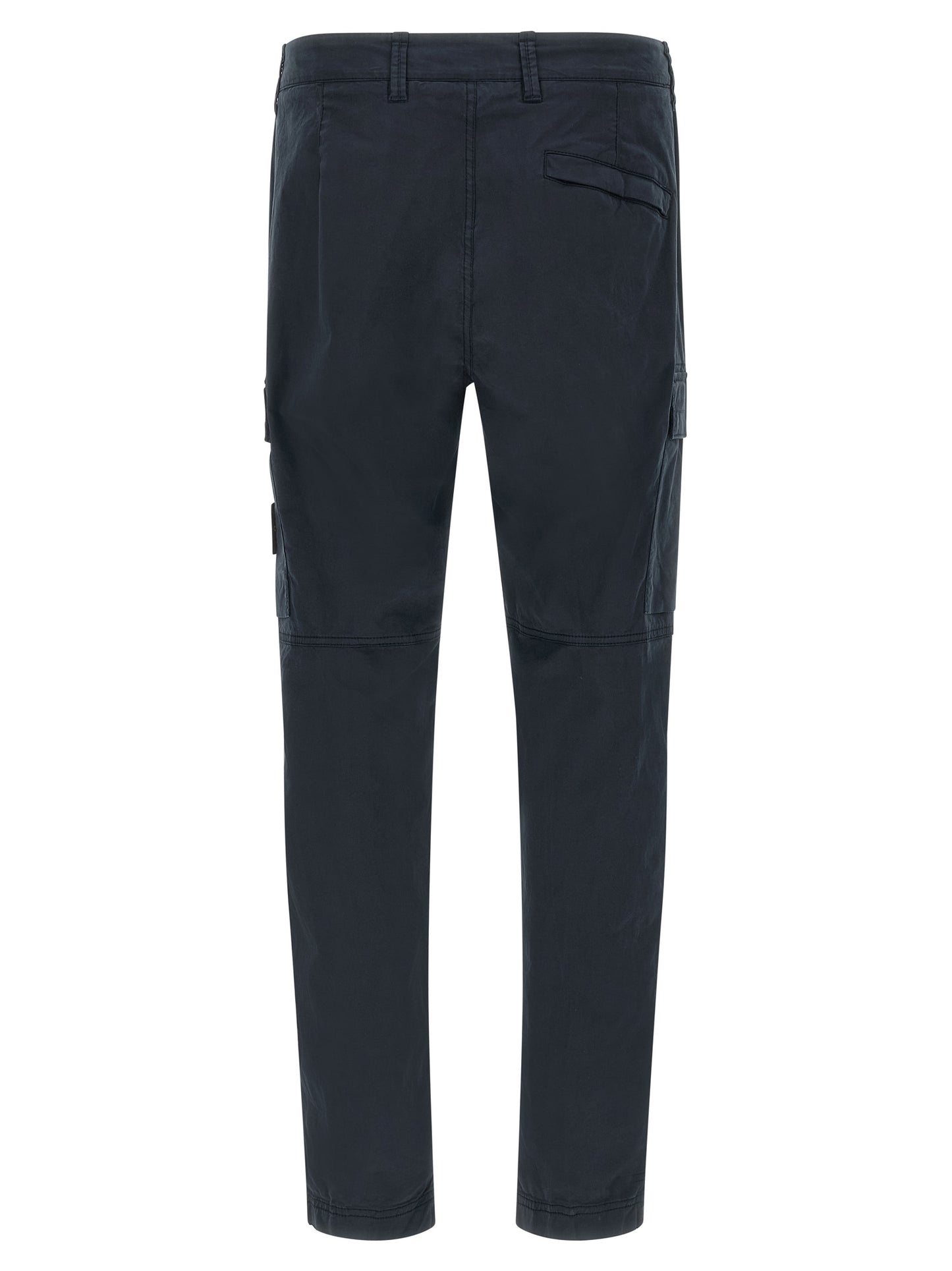 Pantalon cargo Stone Island en coton bleu