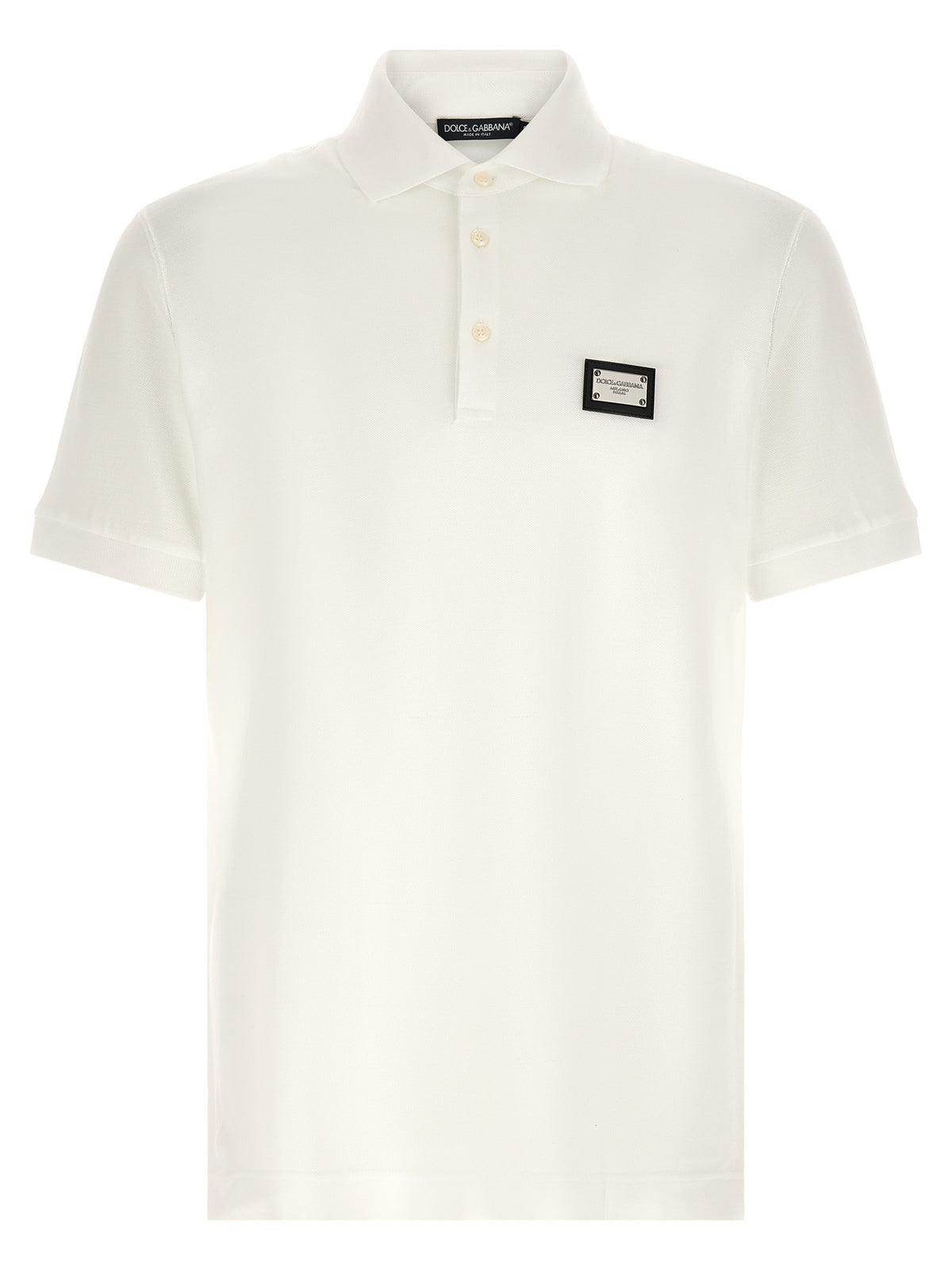 Polo Dolce & Gabbana en coton blanc