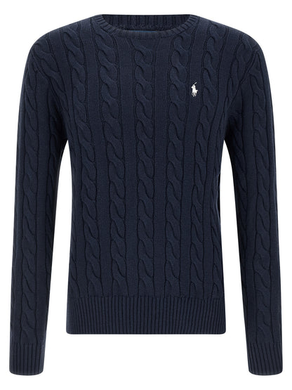 Cardigan En Coton Bleu Polo Ralph Lauren Respirant