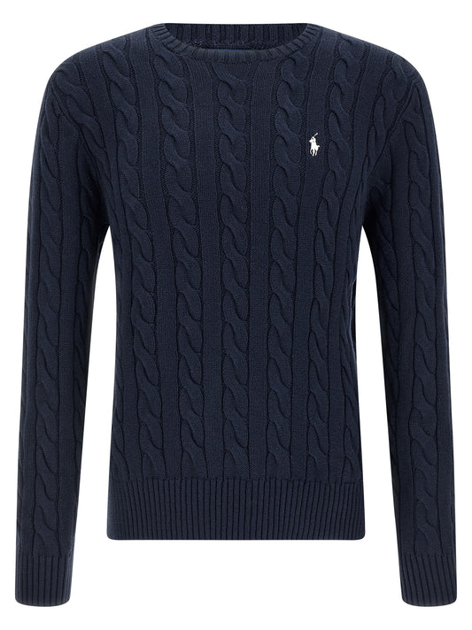 Cardigan En Coton Bleu Polo Ralph Lauren Respirant