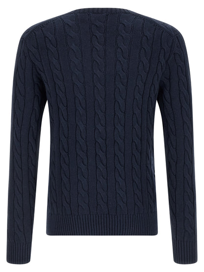 Cardigan En Coton Bleu Polo Ralph Lauren Respirant
