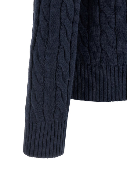 Cardigan En Coton Bleu Polo Ralph Lauren Respirant