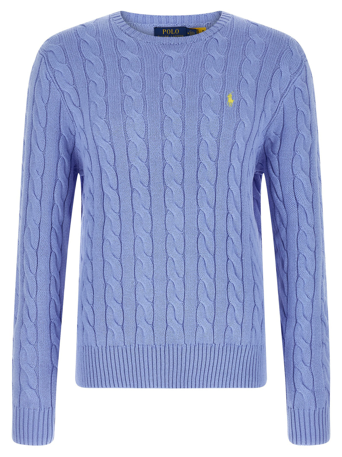 Cardigan Polo Ralph Lauren En Coton Bleu Avec Finition Texturée