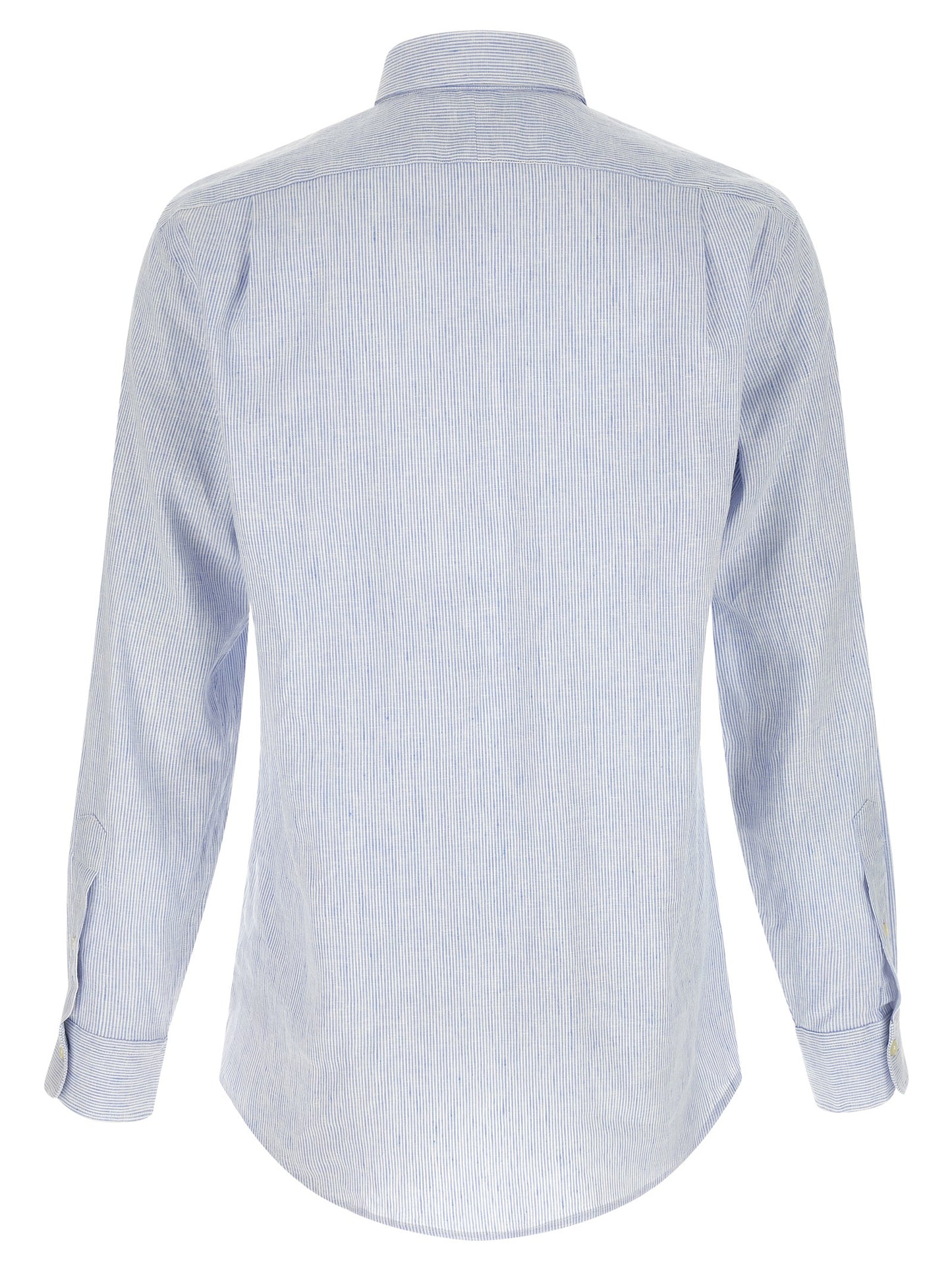 Blusa de lino azul Polo Ralph Lauren
