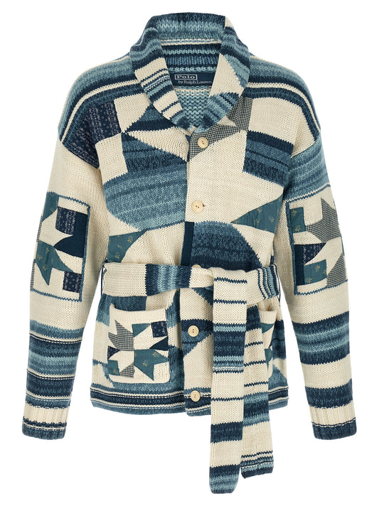 Cárdigan Polo Ralph Lauren de algodón azul