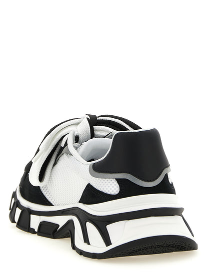 Zapatillas Deportivas De Poliéster Bicolor Dolce & Gabbana