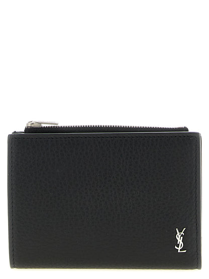 Cartera Saint Laurent de piel de becerro negra
