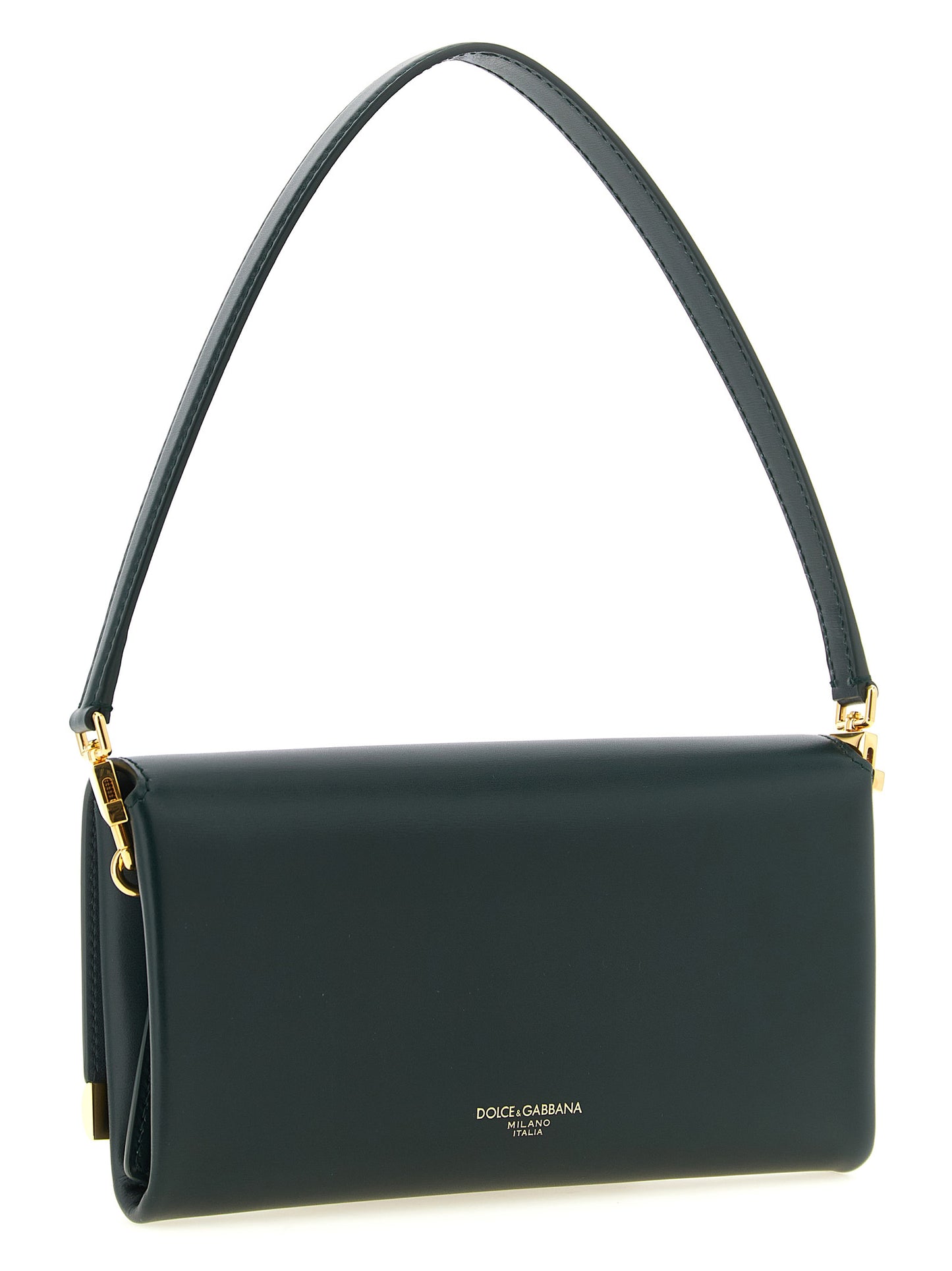 Sac d'épaule bicolore en cuir de veau Marlene Dolce & Gabbana
