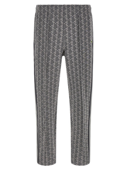 Pantalones deportivos (joggers) de poliéster gris Lacoste