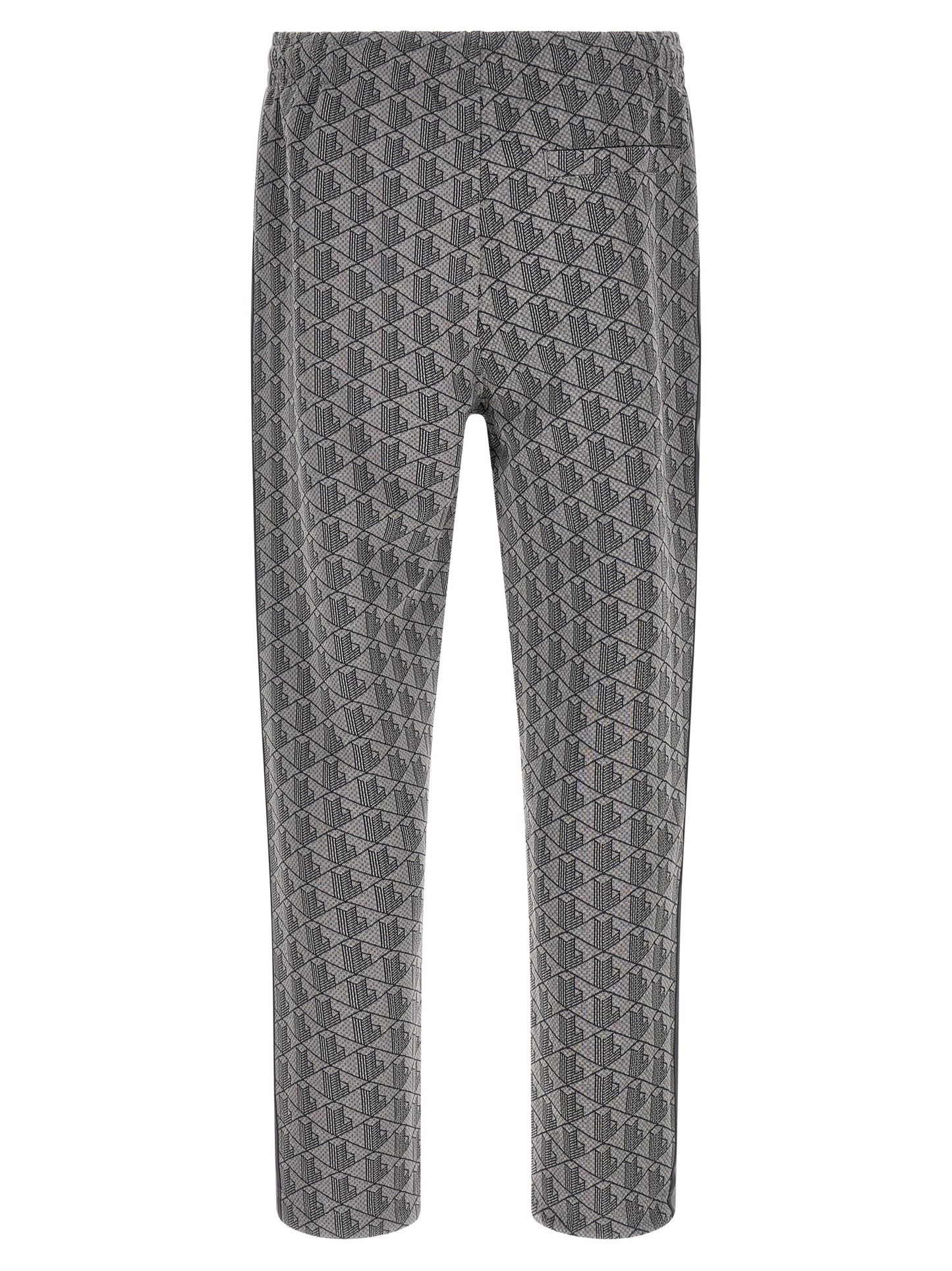 Pantalones deportivos (joggers) de poliéster gris Lacoste