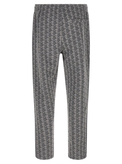 Pantalones deportivos (joggers) de poliéster gris Lacoste