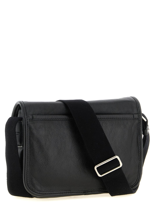 Bandolera Saint Laurent de piel de becerro negra