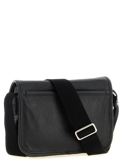 Bandolera Saint Laurent de piel de becerro negra