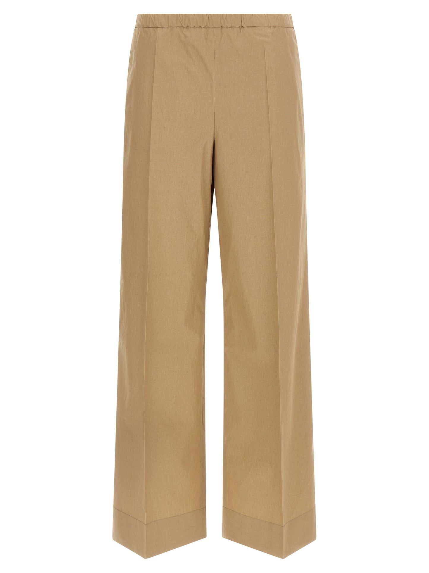 Pantalon décontracté Moncler en coton beige