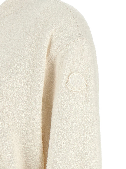 Cárdigan Moncler de poliéster blanco