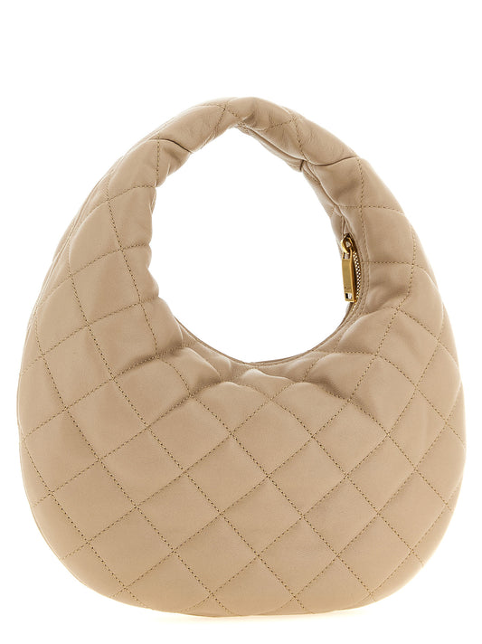 Bolso de mano Saint Laurent de piel de cordero beige