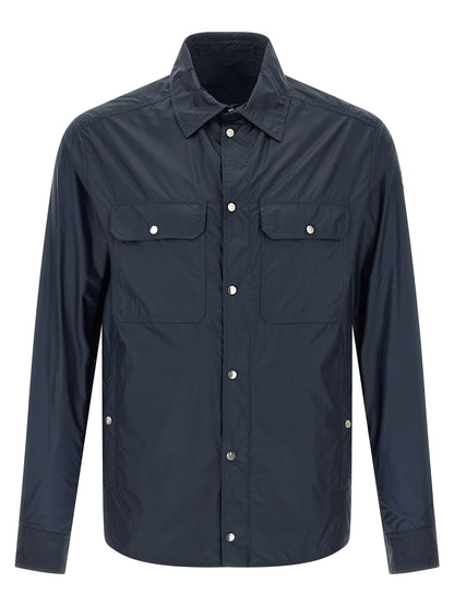 Blusa Moncler de poliamida azul