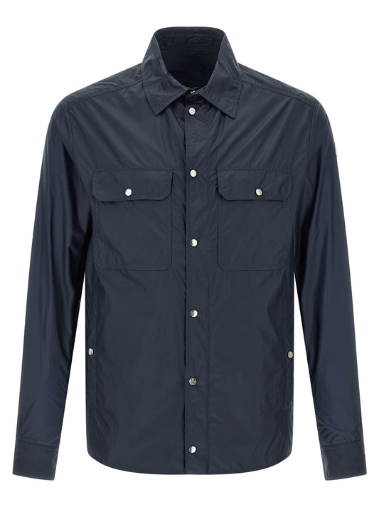 Blusa Moncler de poliamida azul