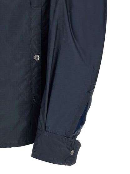 Blusa Moncler de poliamida azul