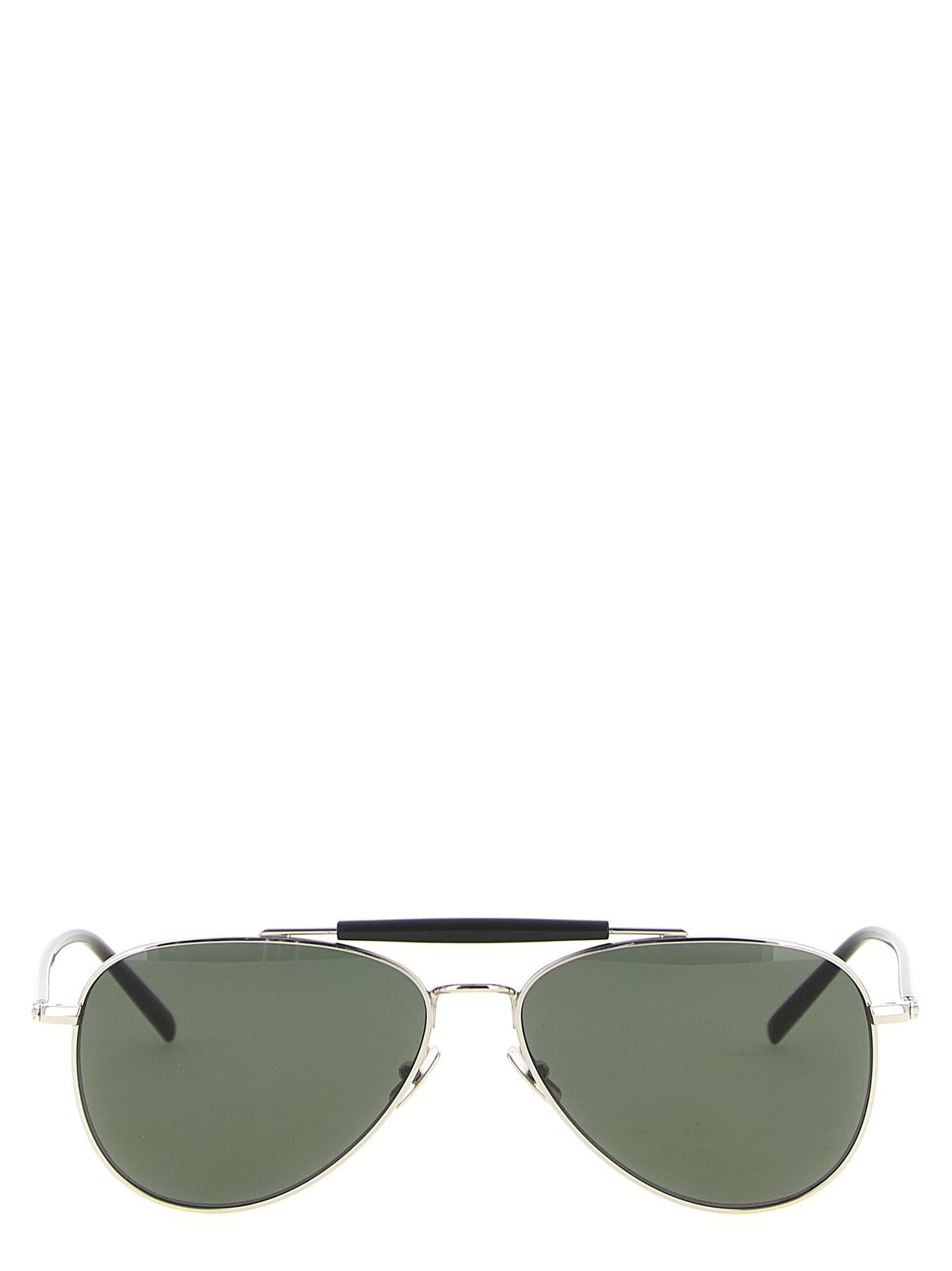 Gafas de sol Saint Laurent de acetato plateado