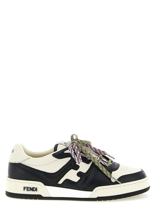 Zapatillas deportivas Fendi de piel de becerro bicolor