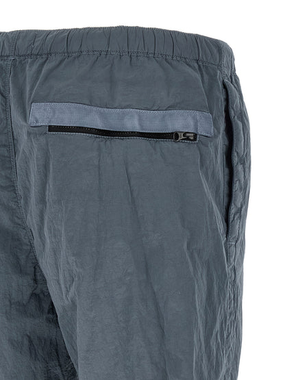 Pantalones de chándal de poliamida azules Stone Island