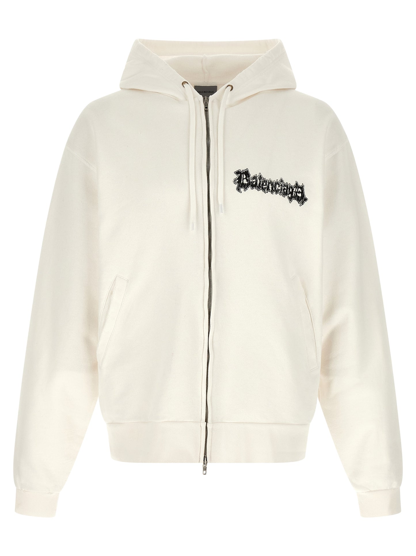 Sudadera Balenciaga de algodón blanco