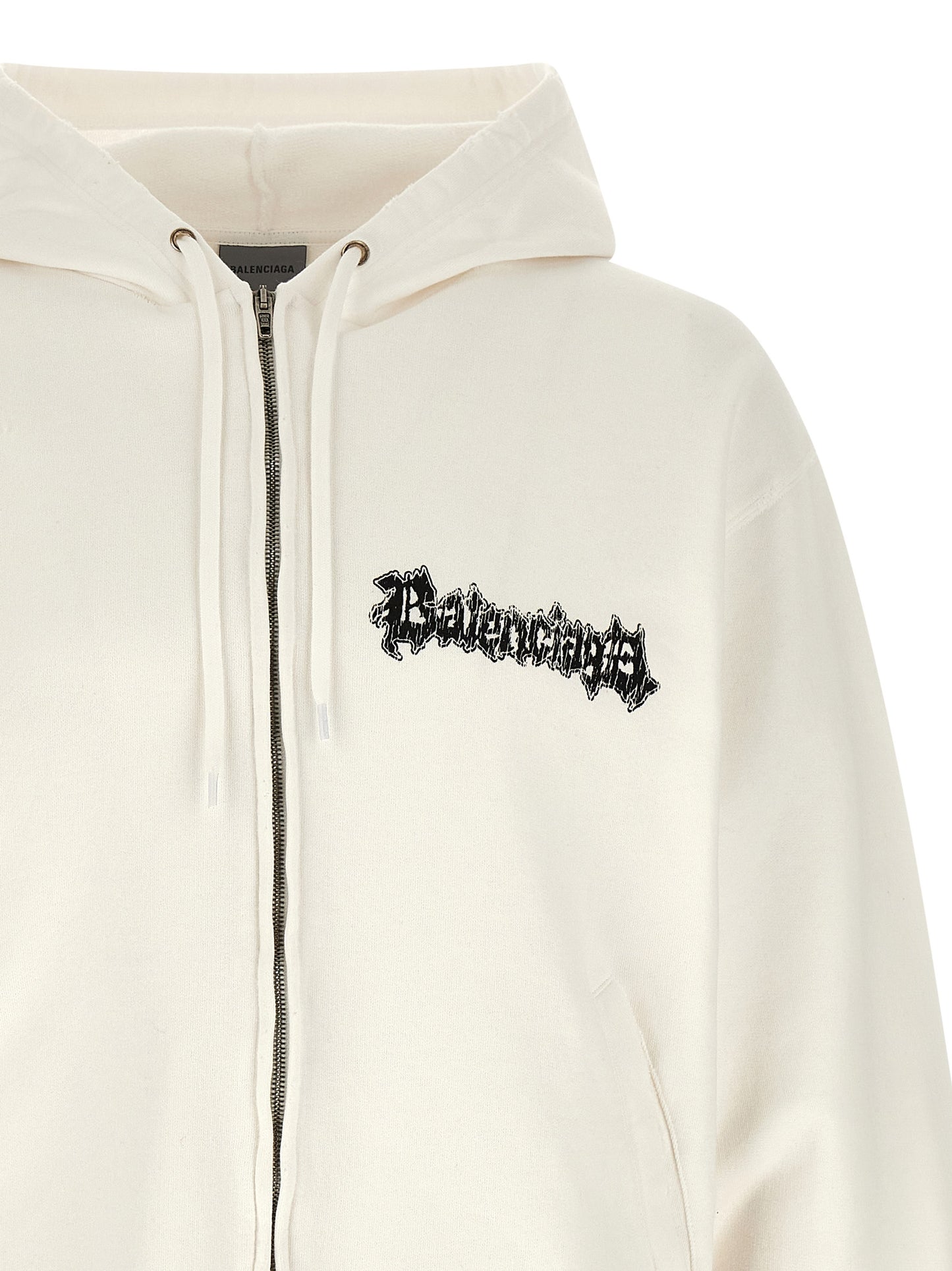 Sudadera Balenciaga de algodón blanco