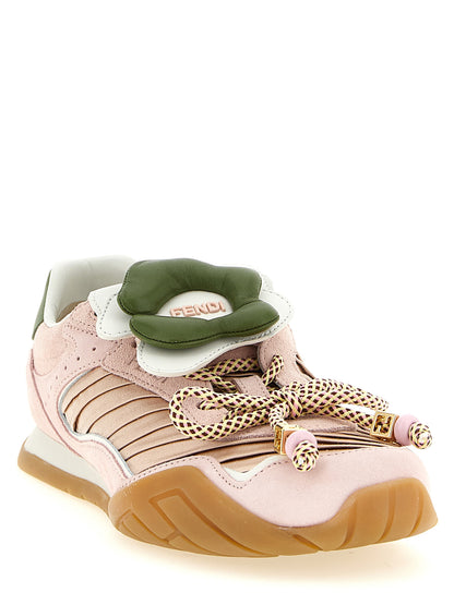 Fendi Zapatillas Deportivas de Piel de Becerro Multicolor