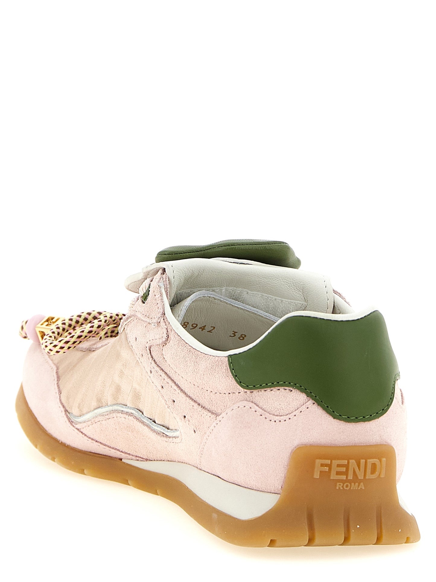 Fendi Zapatillas Deportivas de Piel de Becerro Multicolor