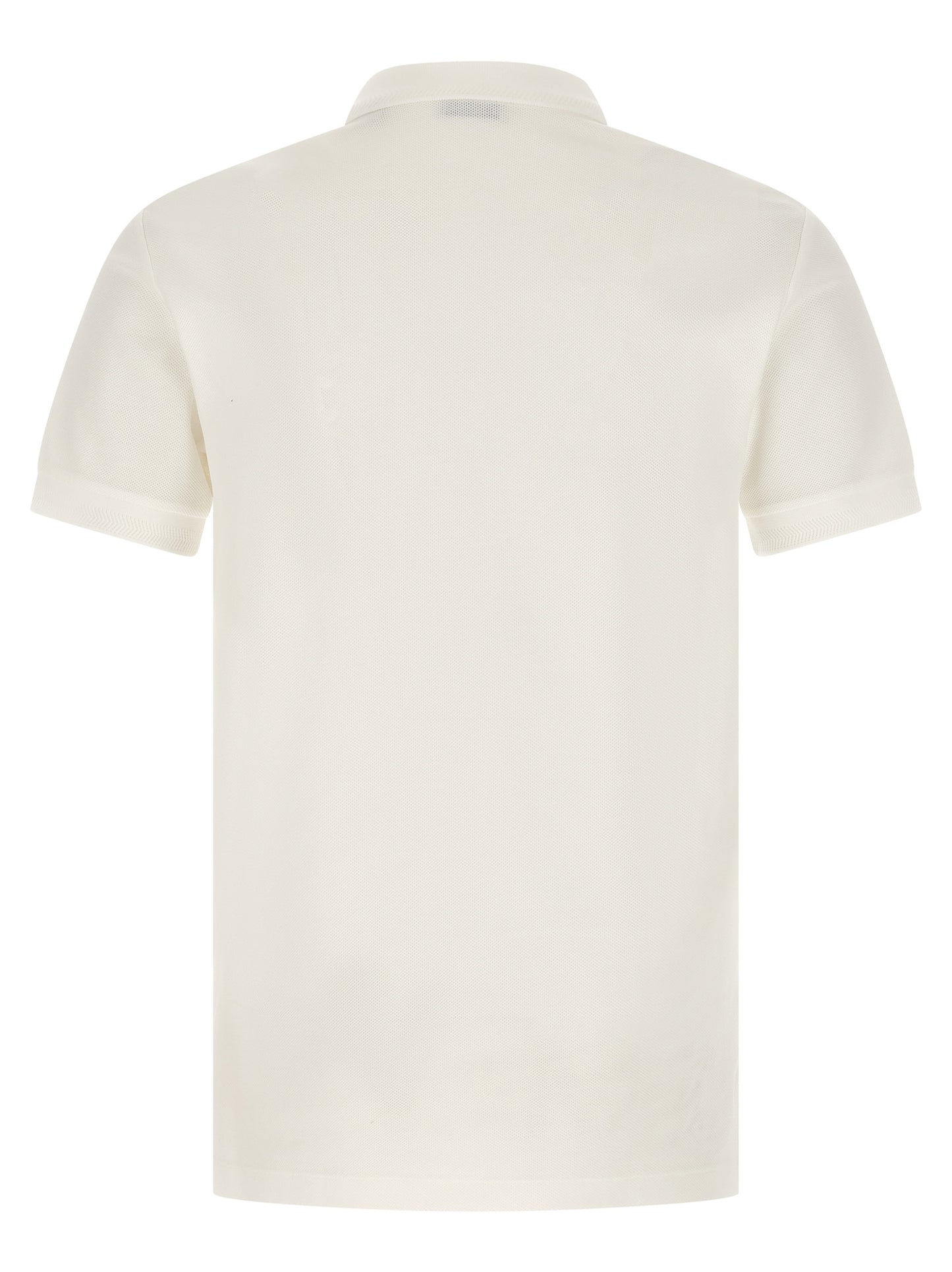 Polo de algodón blanco de Burberry