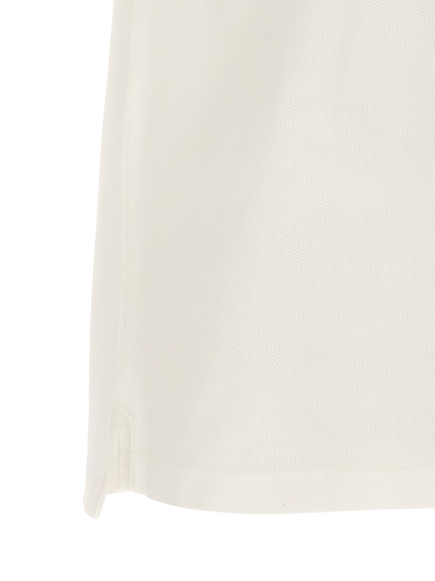 Polo de algodón blanco de Burberry