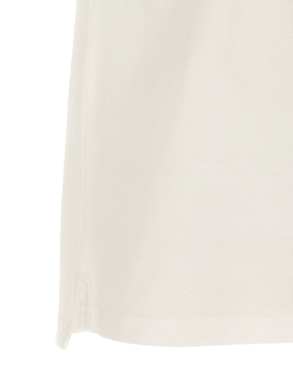 Polo de algodón blanco de Burberry