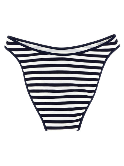 Polo Ralph Lauren Bikini Nylon Azul - Diseño Estriado