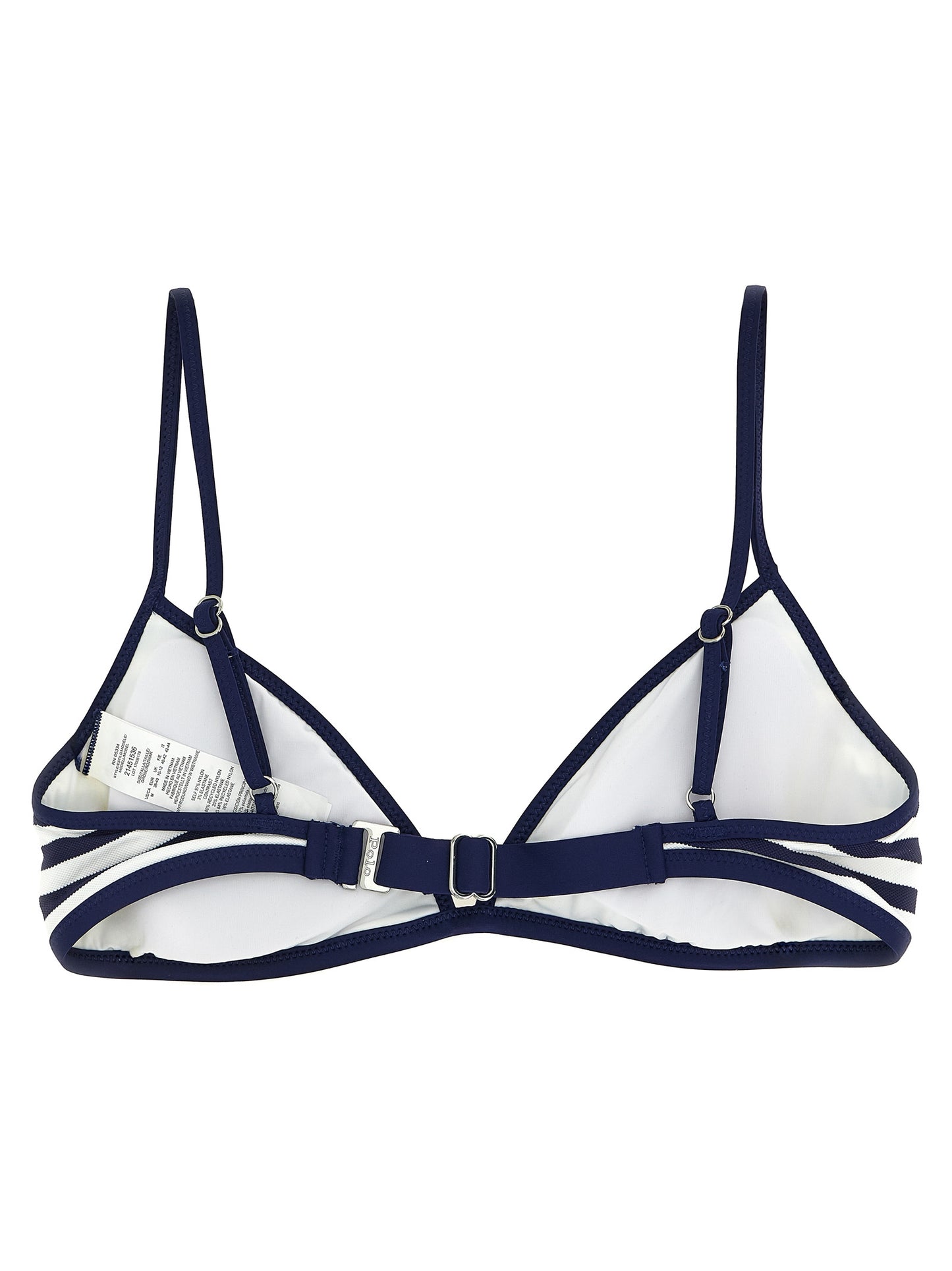Bikini Polo Ralph Lauren en nylon bleu