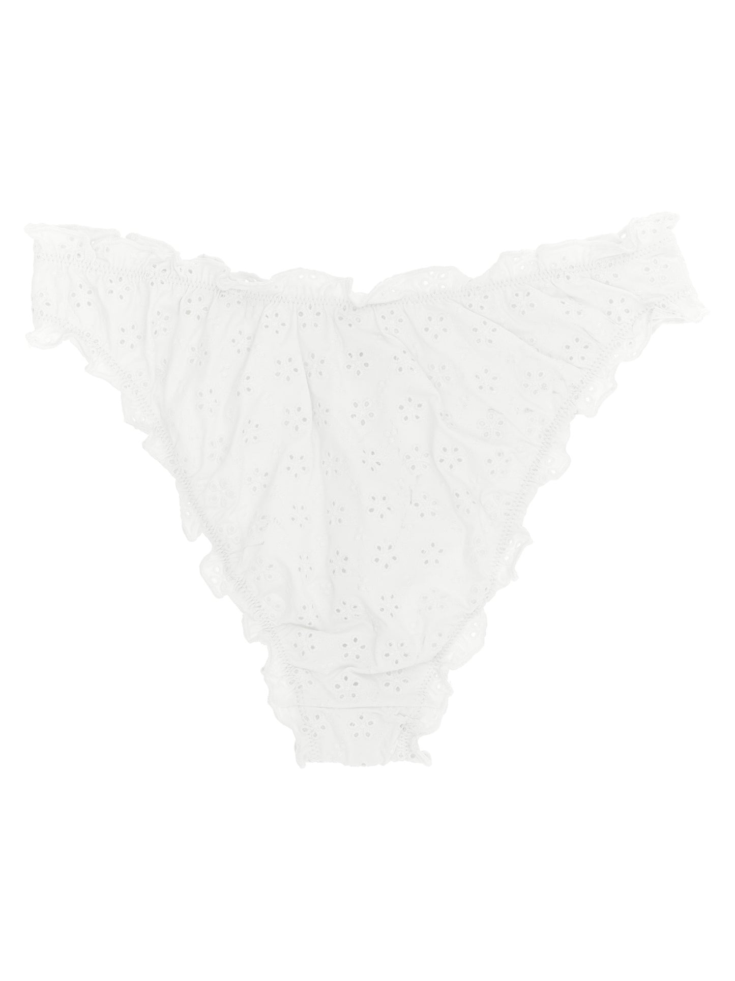 Maillot de bain deux pièces en nylon blanc Polo Ralph Lauren