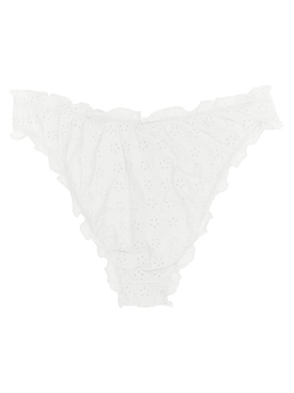 Maillot de bain deux pièces en nylon blanc Polo Ralph Lauren
