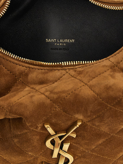 Bolso Saint Laurent de piel de becerro marrón