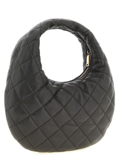 Bolso de mano Saint Laurent de piel de cordero marrón