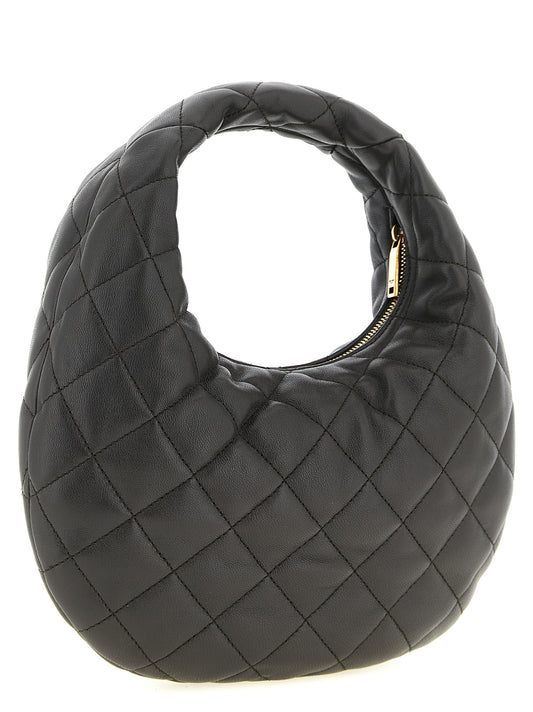 Bolso de mano Saint Laurent de piel de cordero marrón