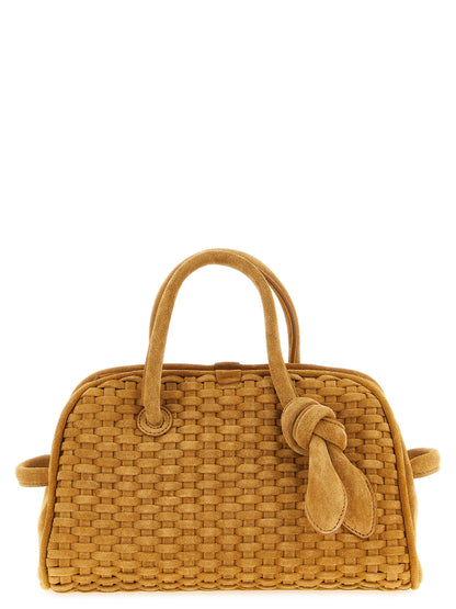 Bolso de piel de becerro beige Jacquemus