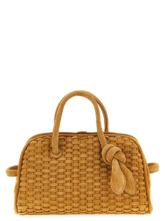 Bolso de piel de becerro beige Jacquemus