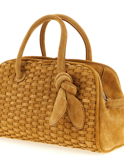 Bolso de piel de becerro beige Jacquemus