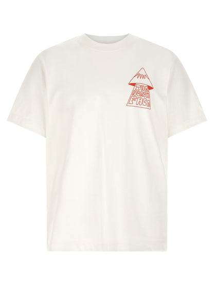Camiseta de algodón blanca The North Face