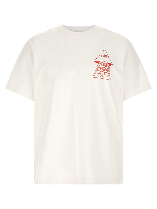 Camiseta de algodón blanca The North Face