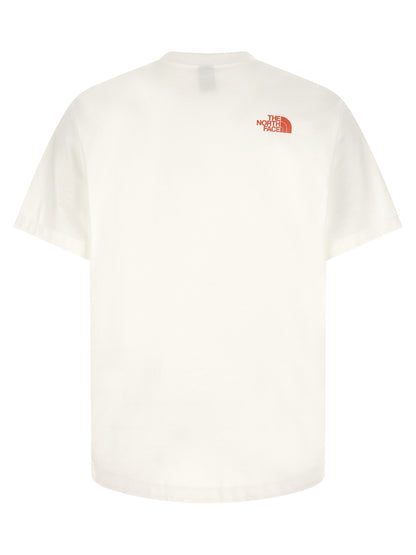 Camiseta de algodón blanca The North Face