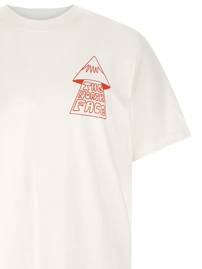 Camiseta de algodón blanca The North Face
