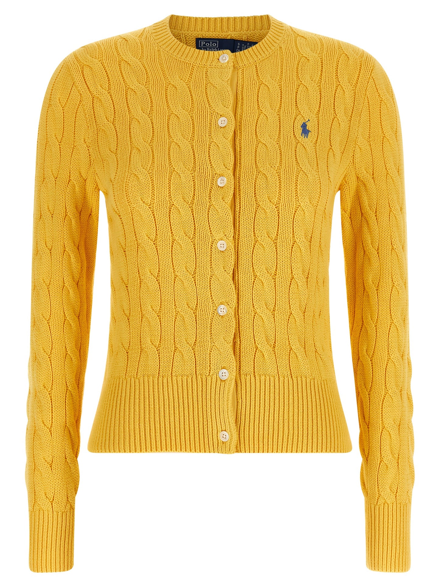 Cárdigan bicolor de algodón Polo Ralph Lauren